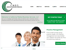 Tablet Screenshot of cmbsllc.net